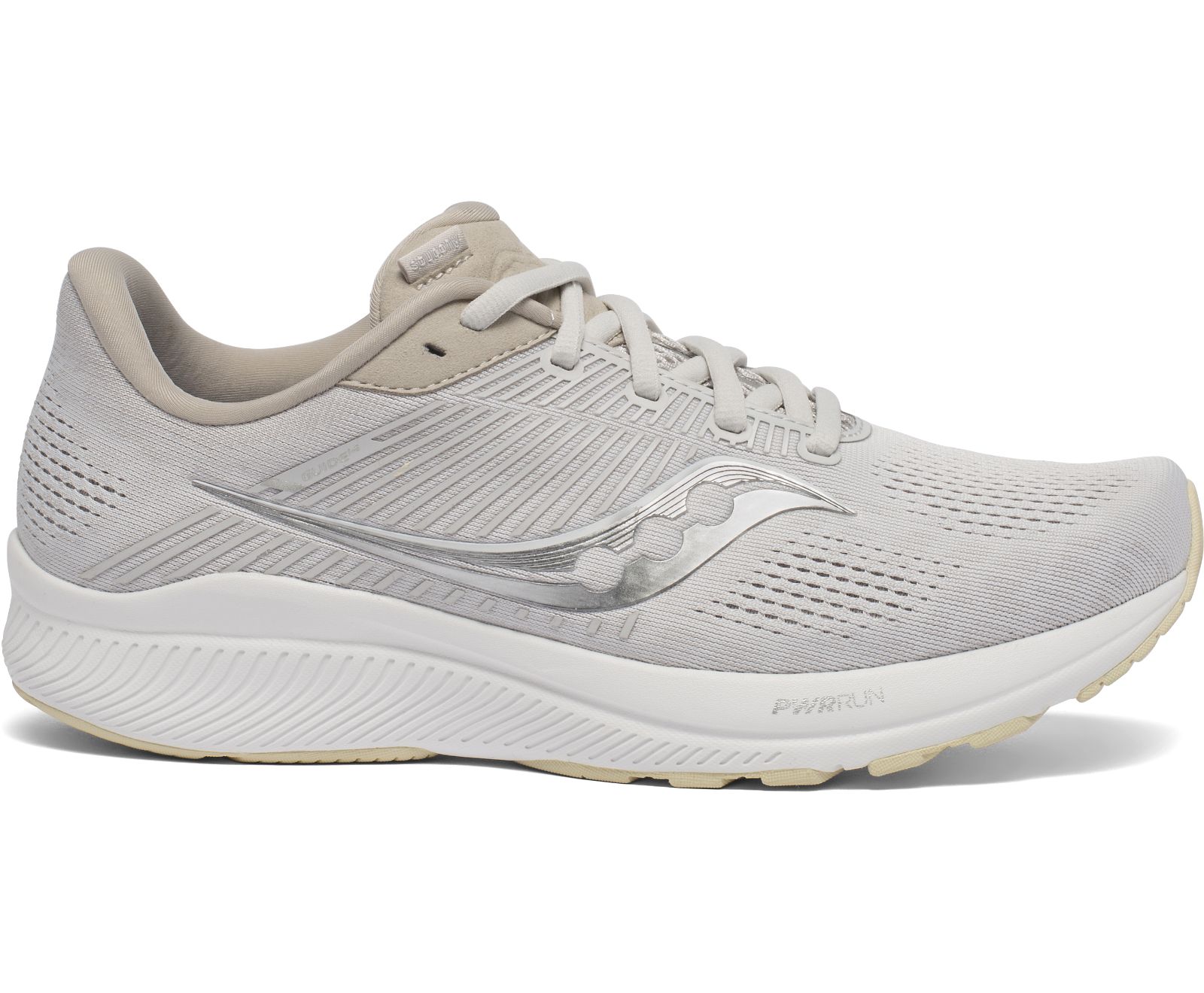 Beige Men\'s Saucony Guide 14 Running Shoes | NWVDO3810