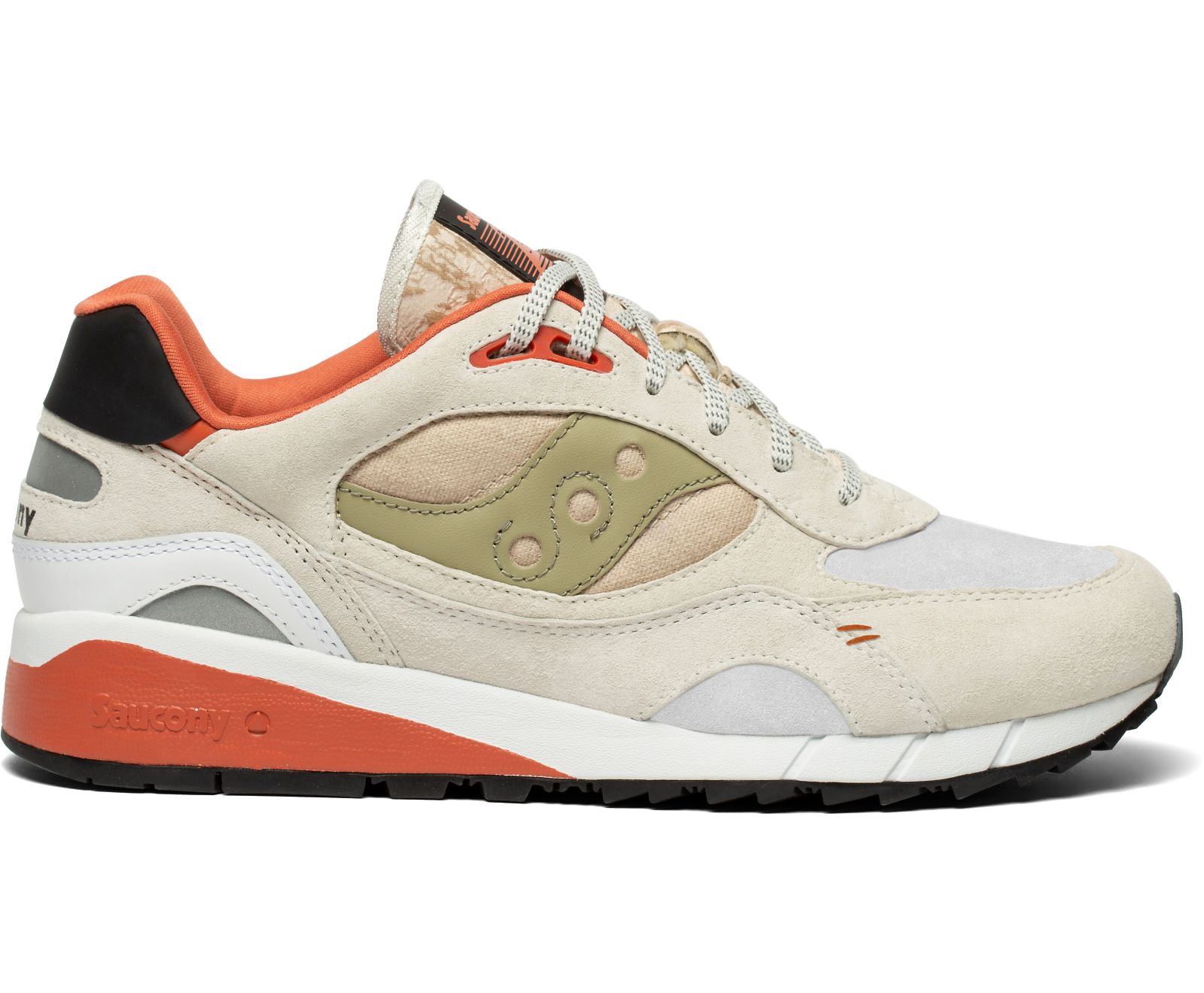 Beige / Orange / Green Men\'s Saucony Shadow 6000 Destination Unknown Originals | XZVBI8352