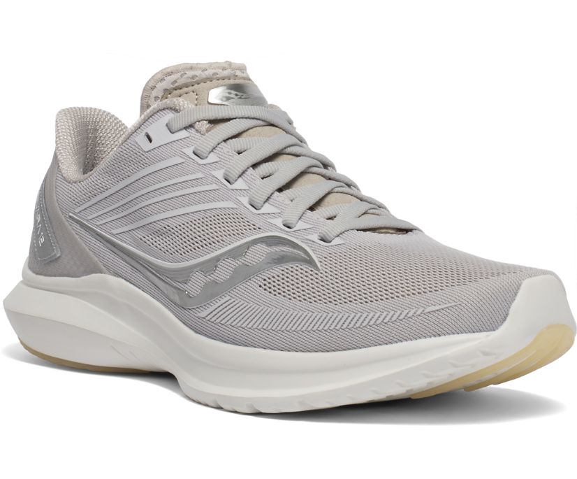 Beige Women's Saucony Kinvara 12 Running Shoes | JGDXB6418