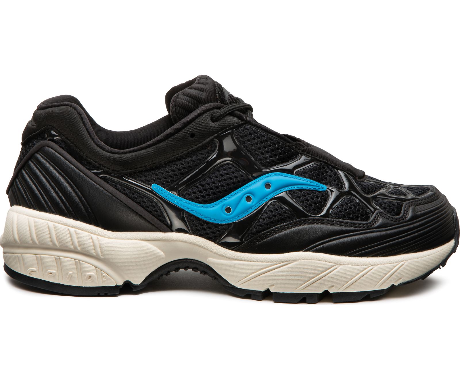 Black / Blue Men\'s Saucony Grid Web Originals | GPCAT6150