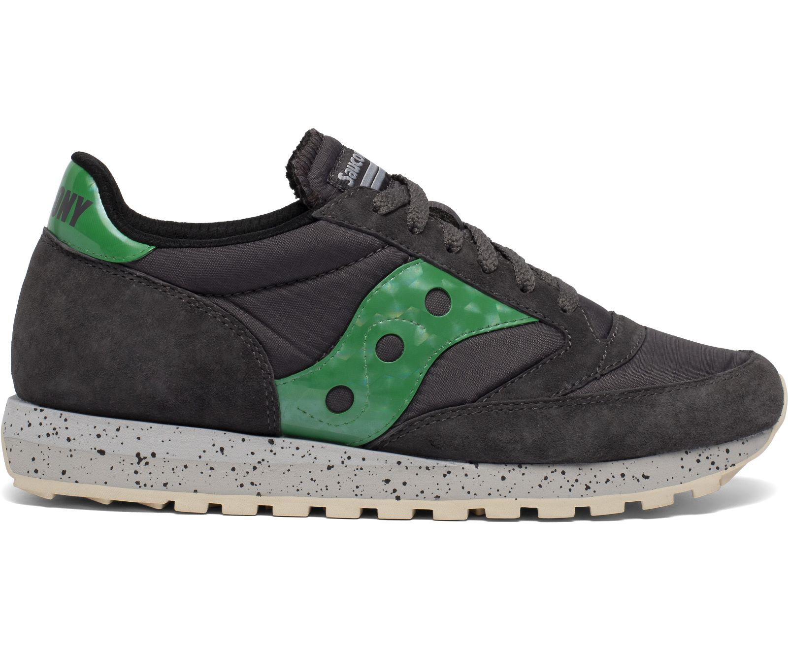 Black / Green Men\'s Saucony Jazz 81 Originals | BLJED6847