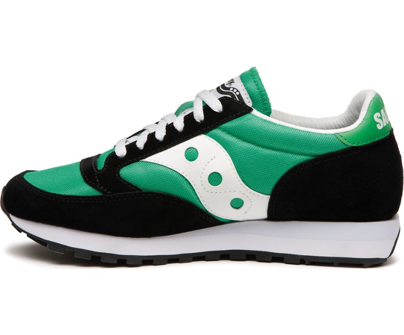 Black / Green / White Women's Saucony Jazz 81 Originals | DEVKA1702