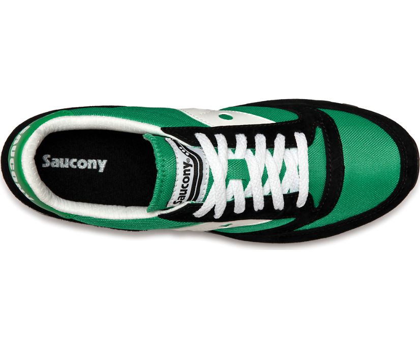 Black / Green / White Women's Saucony Jazz 81 Originals | DEVKA1702