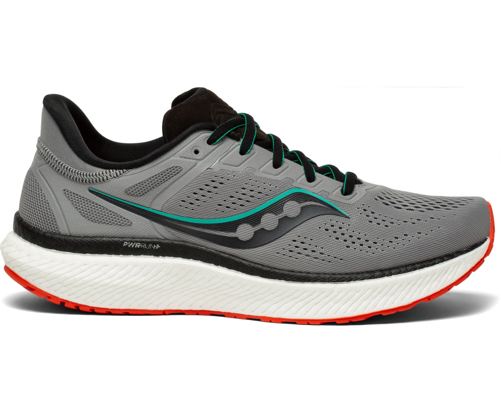 Black / Grey Men\'s Saucony Hurricane 23 Running Shoes | UASDV3561