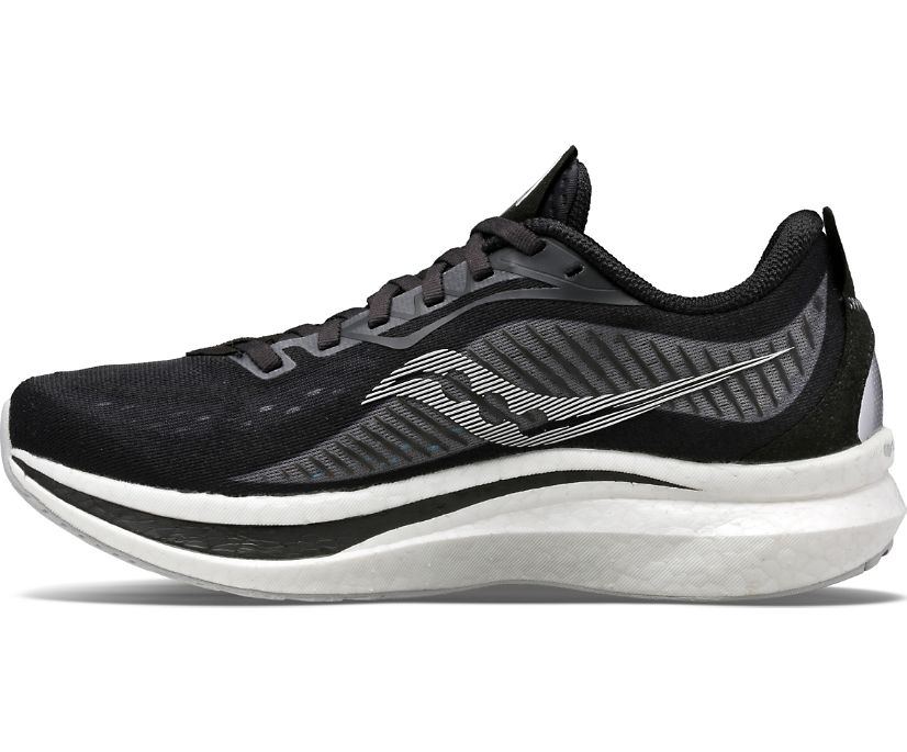 Black / Grey Women's Saucony Endorphin Speed 2 Running Shoes | DPBGQ1653