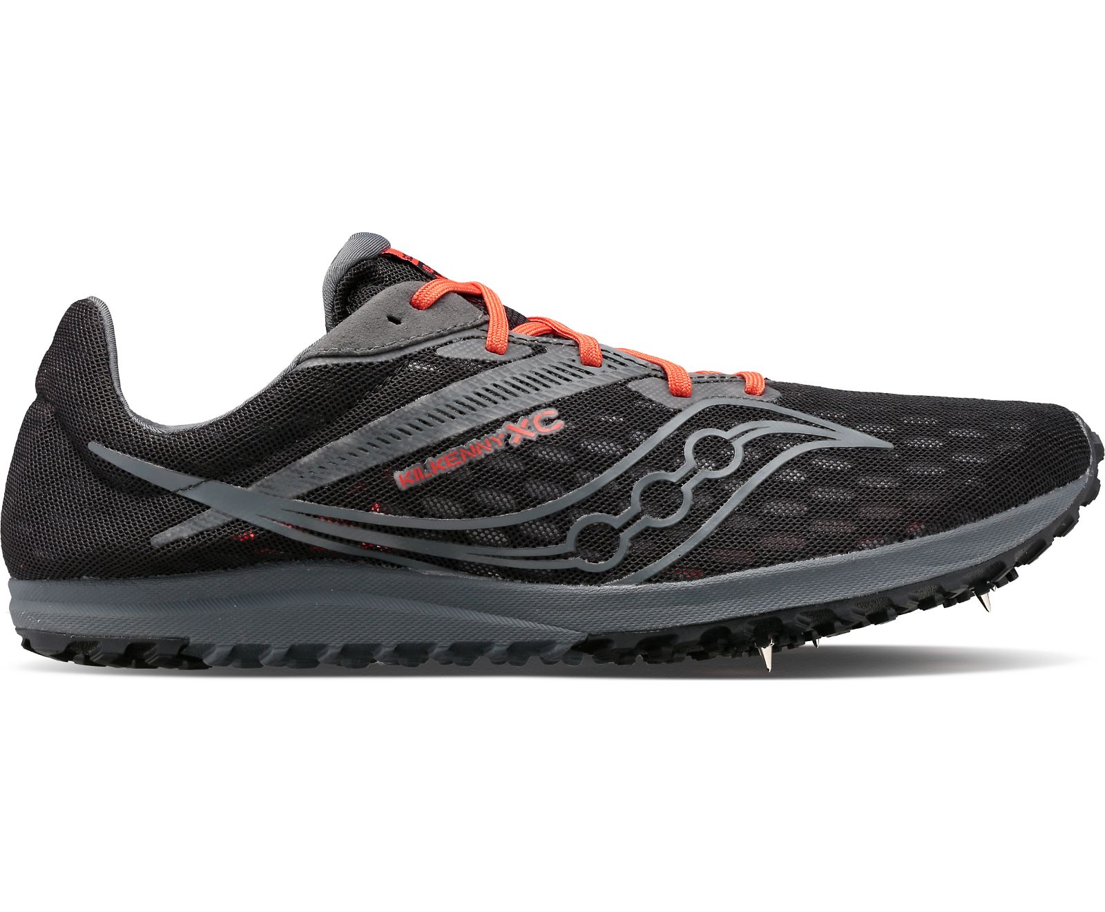 Black / Grey Women\'s Saucony Kilkenny Xc9 Spike Running Shoes | UEADQ0945