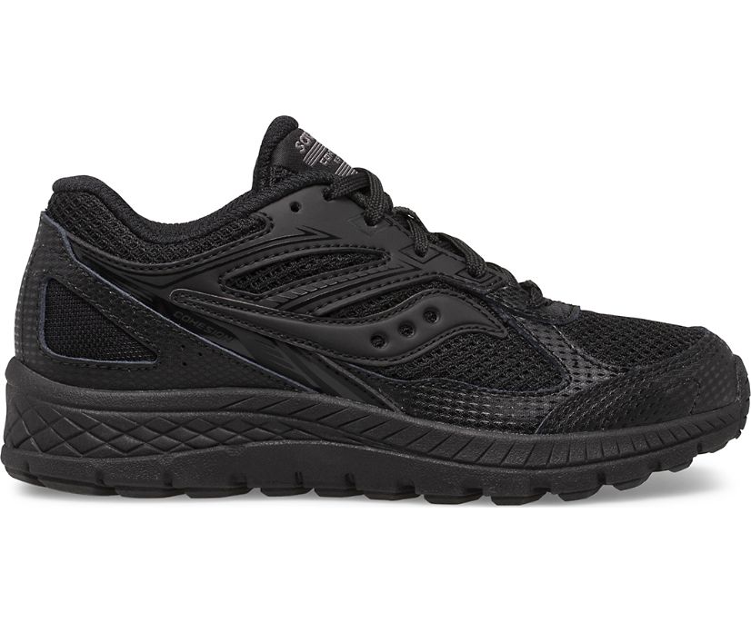 Black Kids' Saucony Cohesion 14 Lace Sneakers | ZGRNC2430