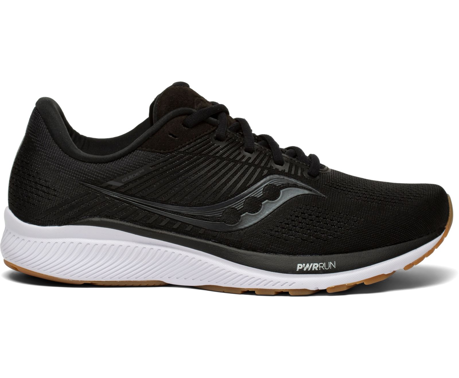 Black Men\'s Saucony Guide 14 Running Shoes | OREQM1203