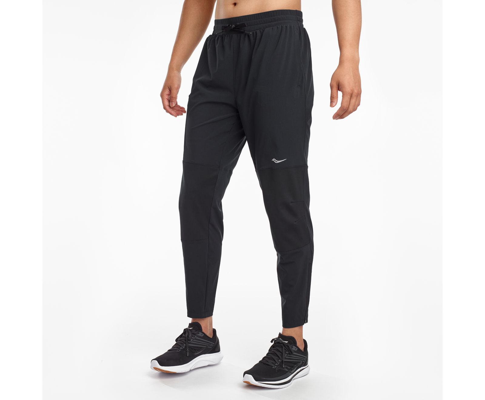 Black Men\'s Saucony Summit Jogger Pants | YBDXL8470