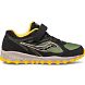 Black / Olive / Yellow Kids' Saucony Cohesion 14 A/C Sneakers | EFKPS9168