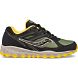 Black / Olive / Yellow Kids' Saucony Cohesion Tr14 Lace Sneakers | YUPTR0147