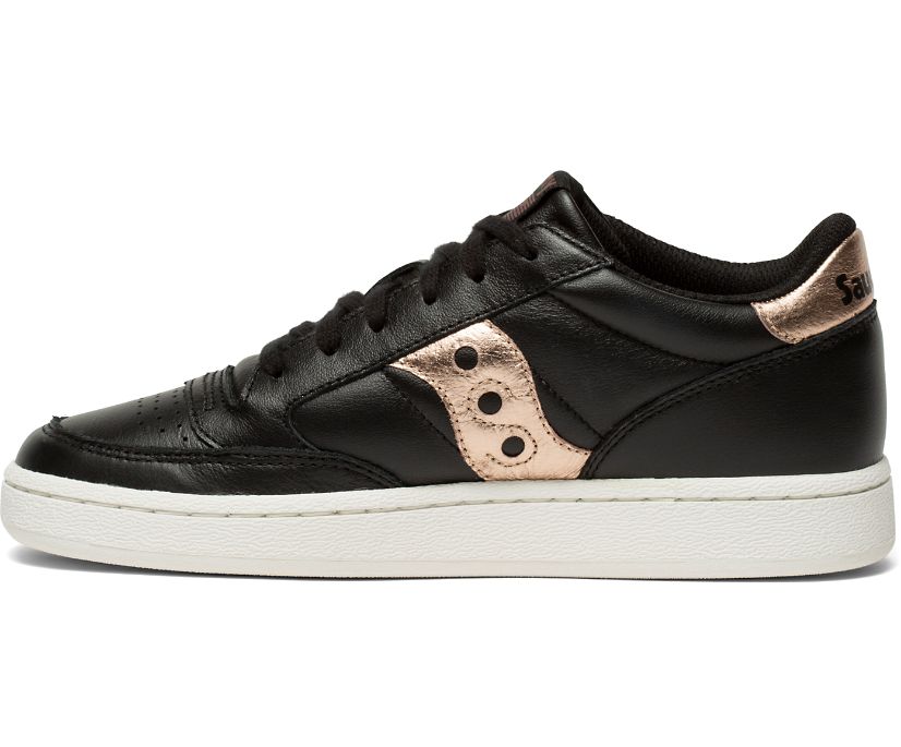 Black / Rose Gold Women's Saucony Jazz Court Originals | ICYVA4786