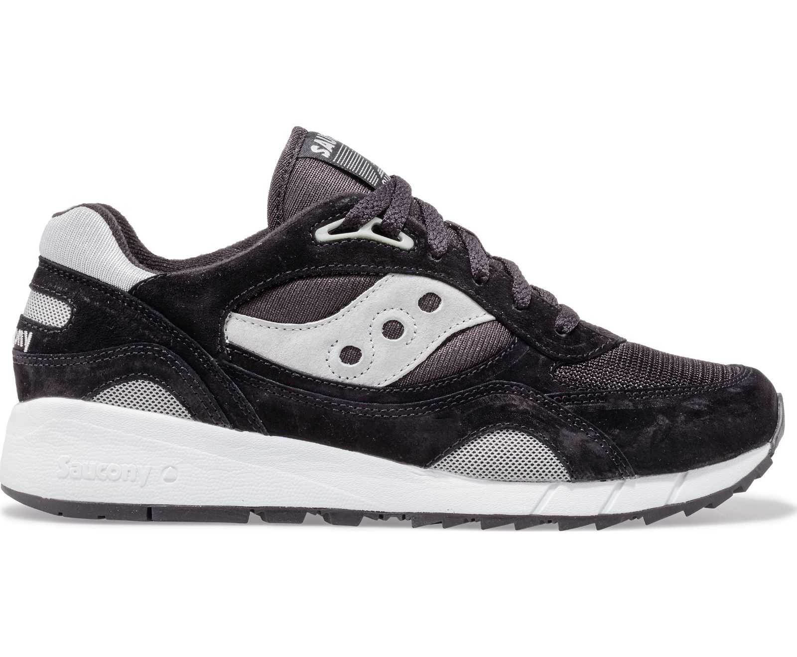 Black / Silver Men\'s Saucony Shadow 6000 Originals | IFJEO0817