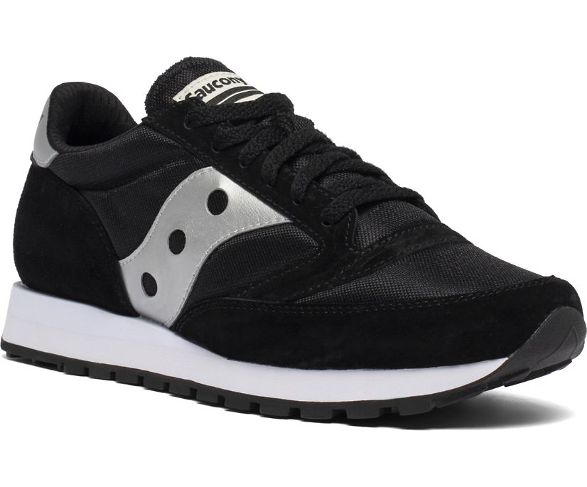 Black / Silver Women's Saucony Jazz 81 Originals | HBZEL0179