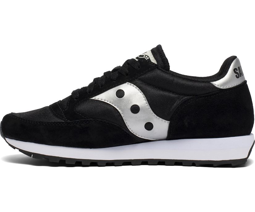 Black / Silver Women's Saucony Jazz 81 Originals | HBZEL0179