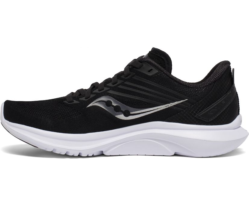 Black / Silver Women's Saucony Kinvara 12 Running Shoes | NJXFI5640