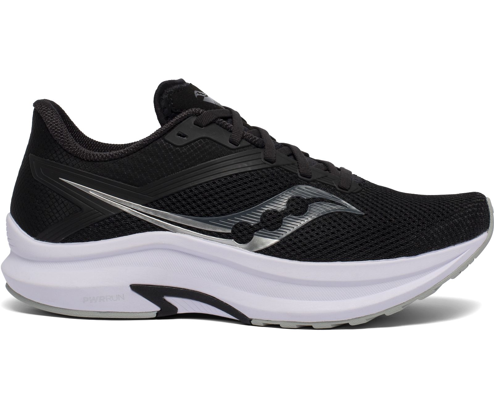 Black / White Men\'s Saucony Axon Running Shoes | PVOSU1073