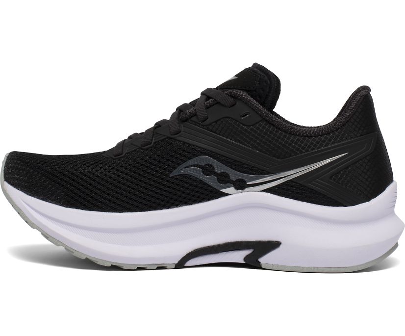 Black / White Women's Saucony Axon Running Shoes | AYXNO1275