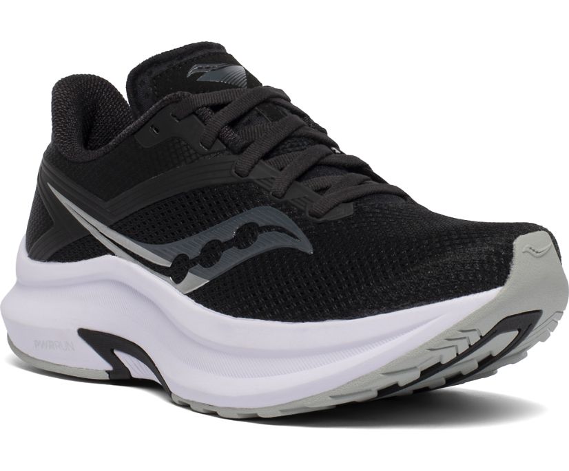 Black / White Women's Saucony Axon Running Shoes | AYXNO1275