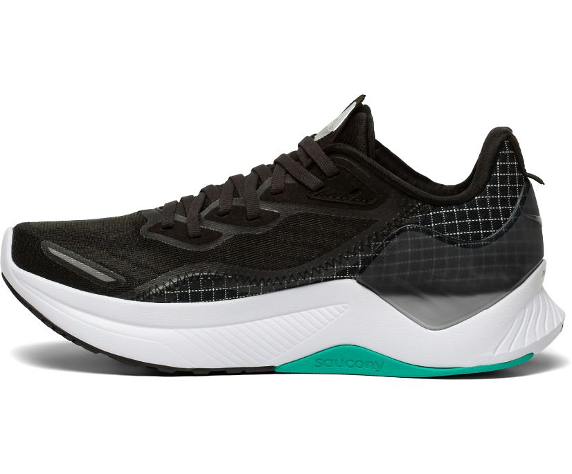 Black / White Women's Saucony Endorphin Shift 2 Running Shoes | GZYUE2430