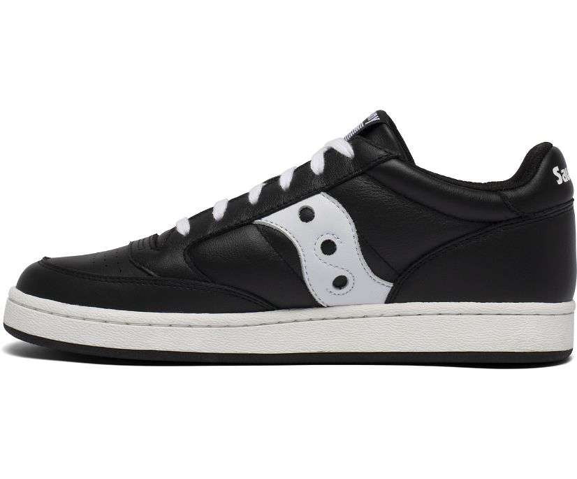 Black / White Women's Saucony Jazz Court Originals | TIZUF6584