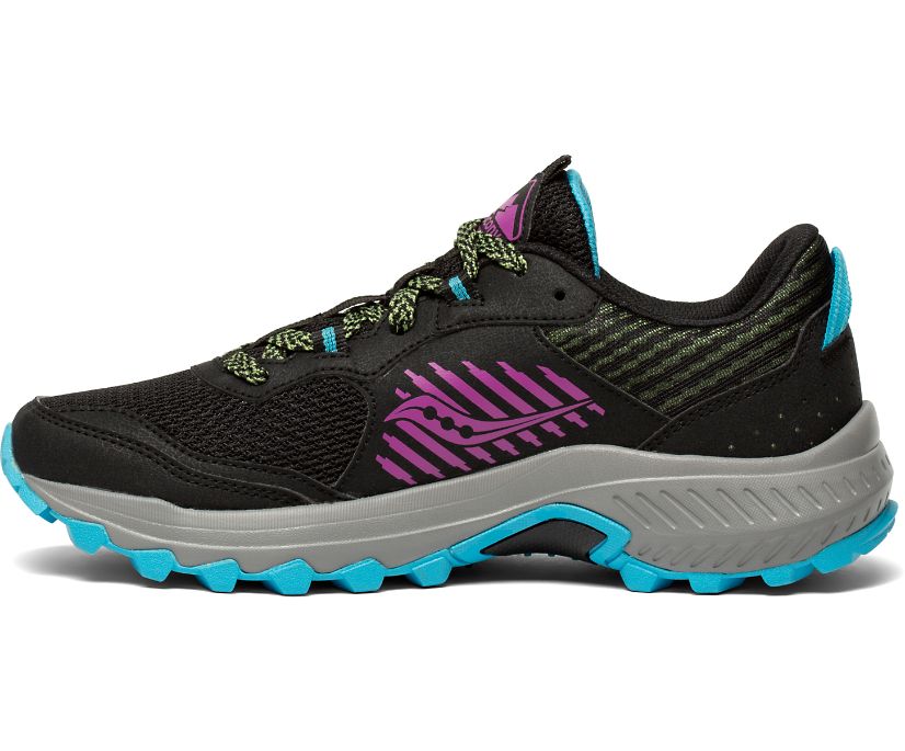 Black Women's Saucony Excursion Tr15 Trail Running Shoes | GSAFI4768