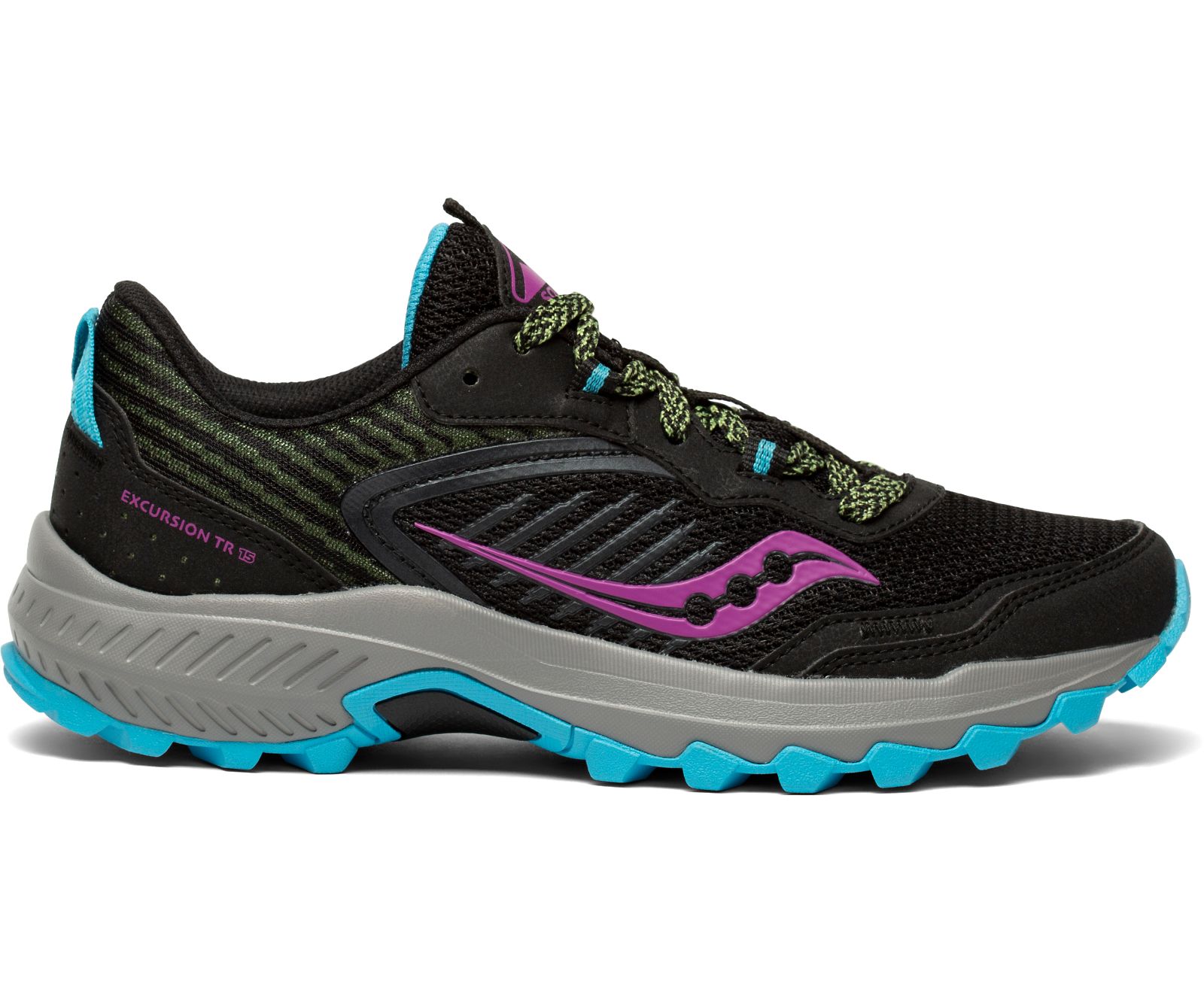 Black Women\'s Saucony Excursion Tr15 Trail Running Shoes | GSAFI4768