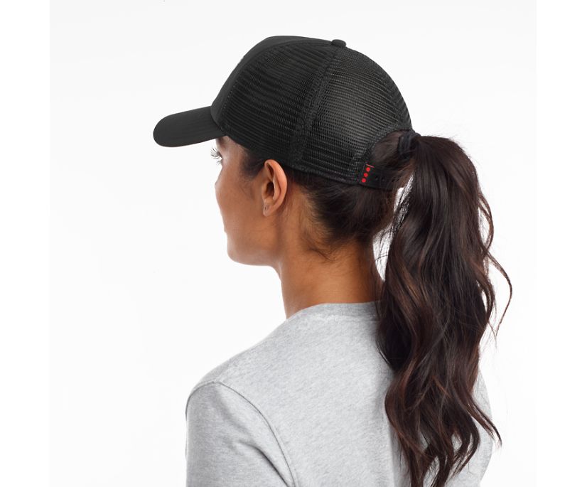 Black Women's Saucony Foam Trucker Hats | VTYHD3295