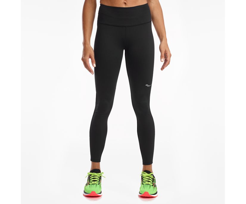 Black Women\'s Saucony Fortify Pants | OEQMN1746