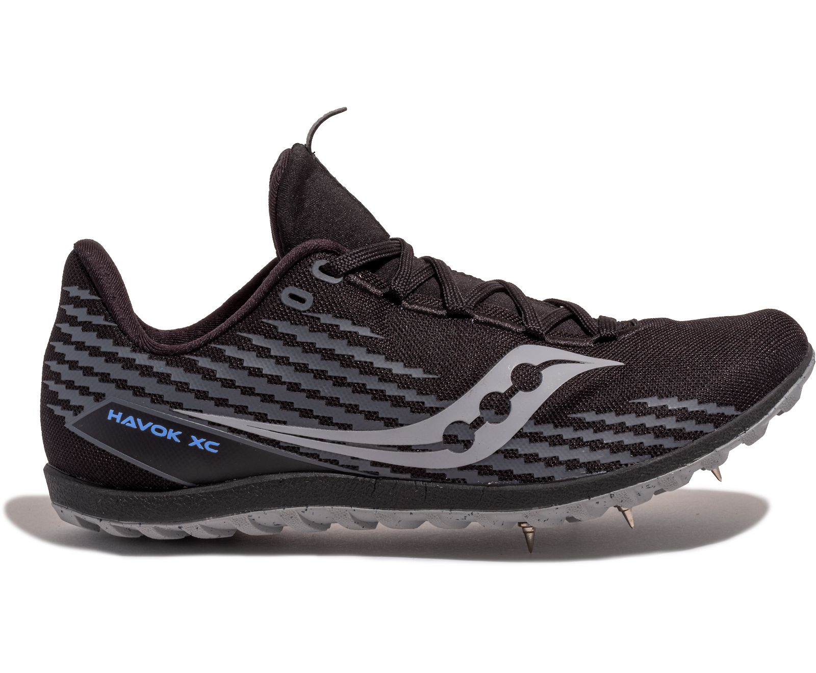 Black Women\'s Saucony Havok Xc 3 Flat Running Shoes | DFEJM8410