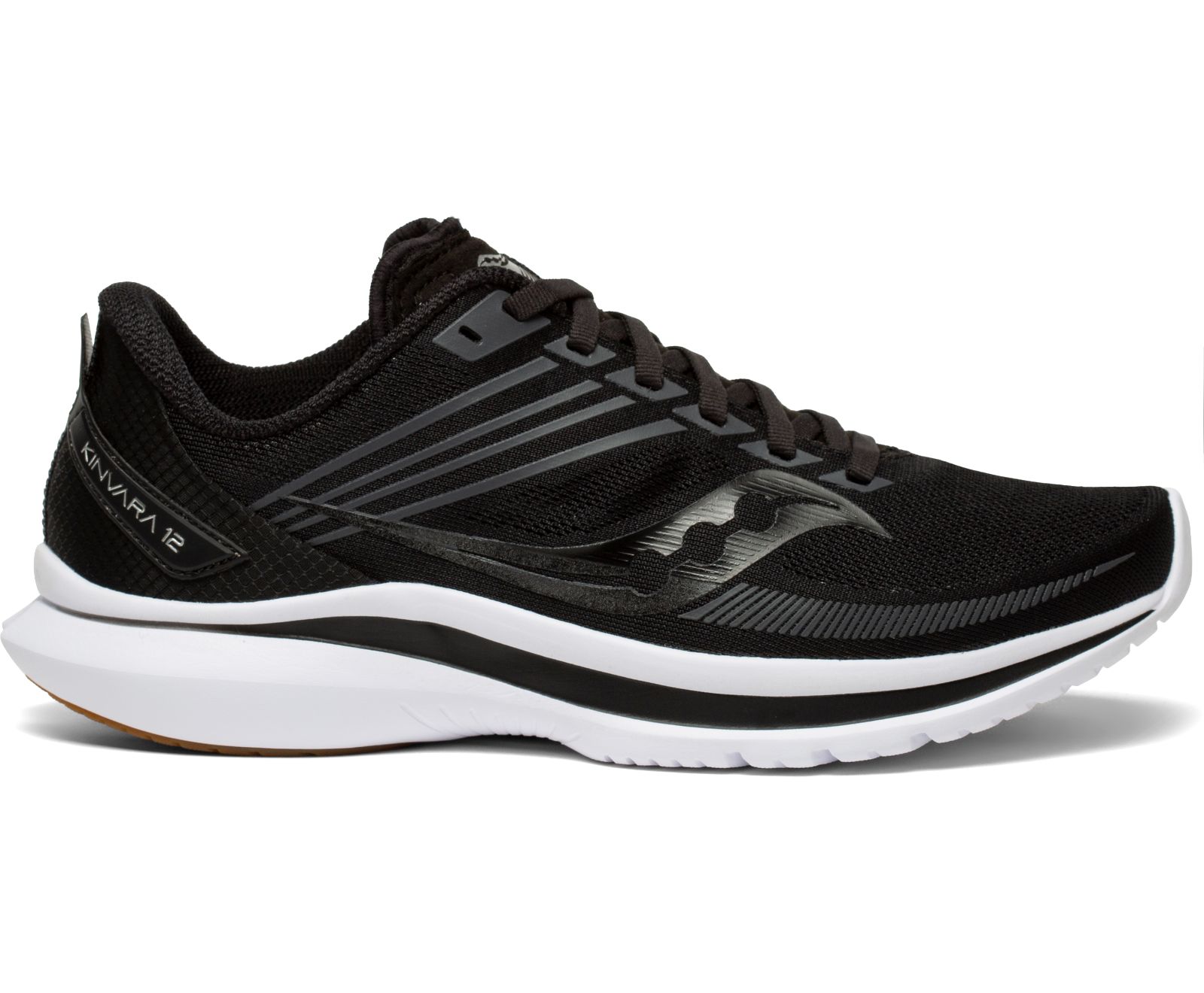 Black Women\'s Saucony Kinvara 12 Running Shoes | ZXVGQ3674