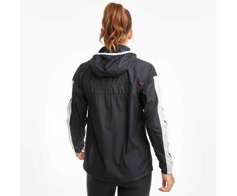 Black Women's Saucony Packaway Jackets | BCIVL9047