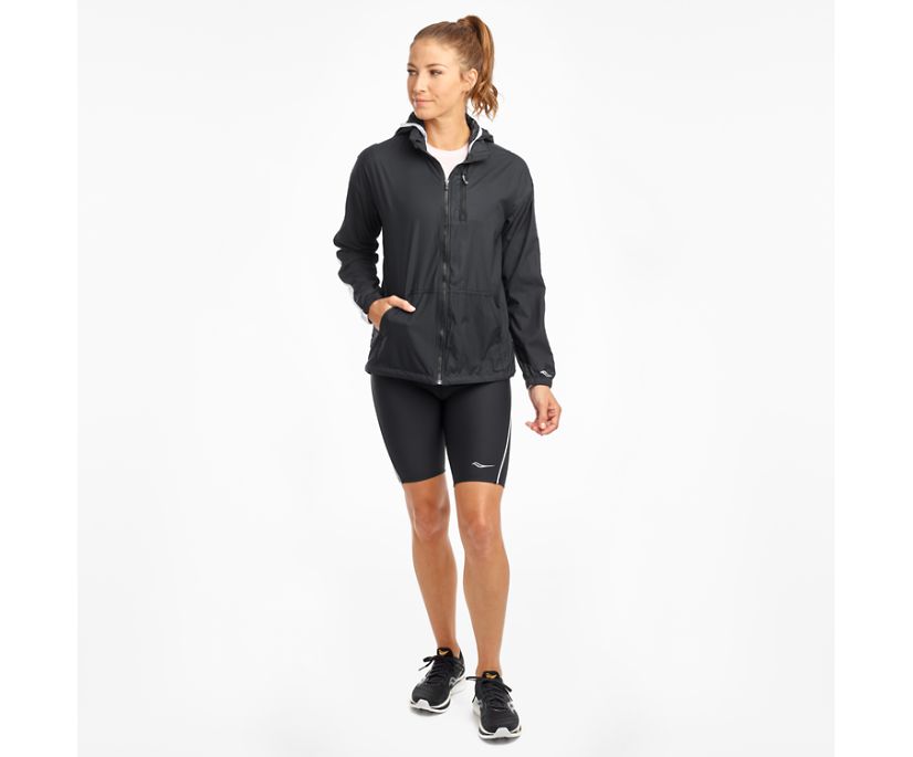 Black Women's Saucony Packaway Jackets | BCIVL9047