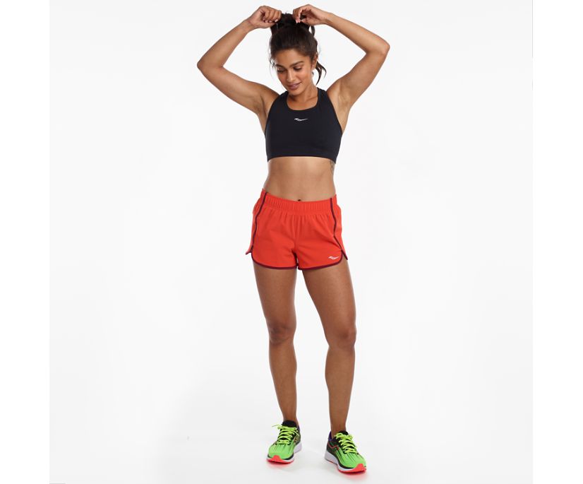 Black Women's Saucony Skyrocket Bras | XAMHI9236