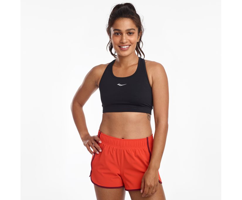 Black Women\'s Saucony Skyrocket Bras | XAMHI9236