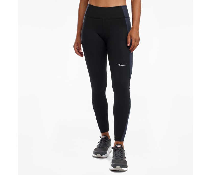 Black Women\'s Saucony Solstice 2.0 Pants | OYNPU6148