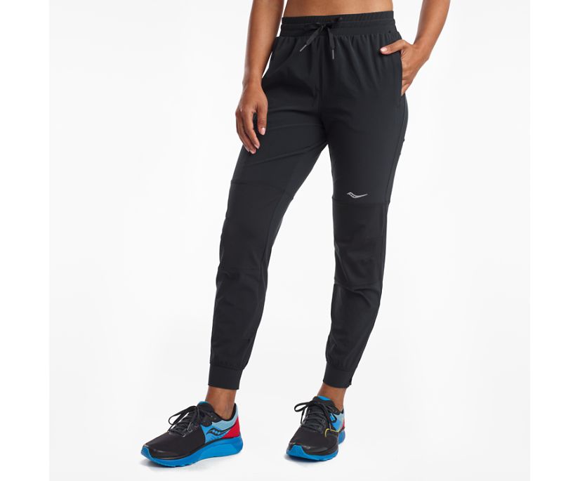 Black Women's Saucony Summit Jogger Pants | ECQML3275