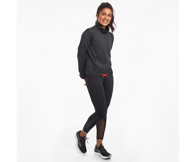 Black Women's Saucony Sunday Pocket Jackets | JXKNQ6849