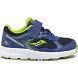 Blue / Green Kids' Saucony Cohesion 14 A/C Jr. Sneakers | DJTKF3682