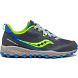 Blue / Green Kids' Saucony Peregrine 11 Shield Sneakers | TUFVE3794