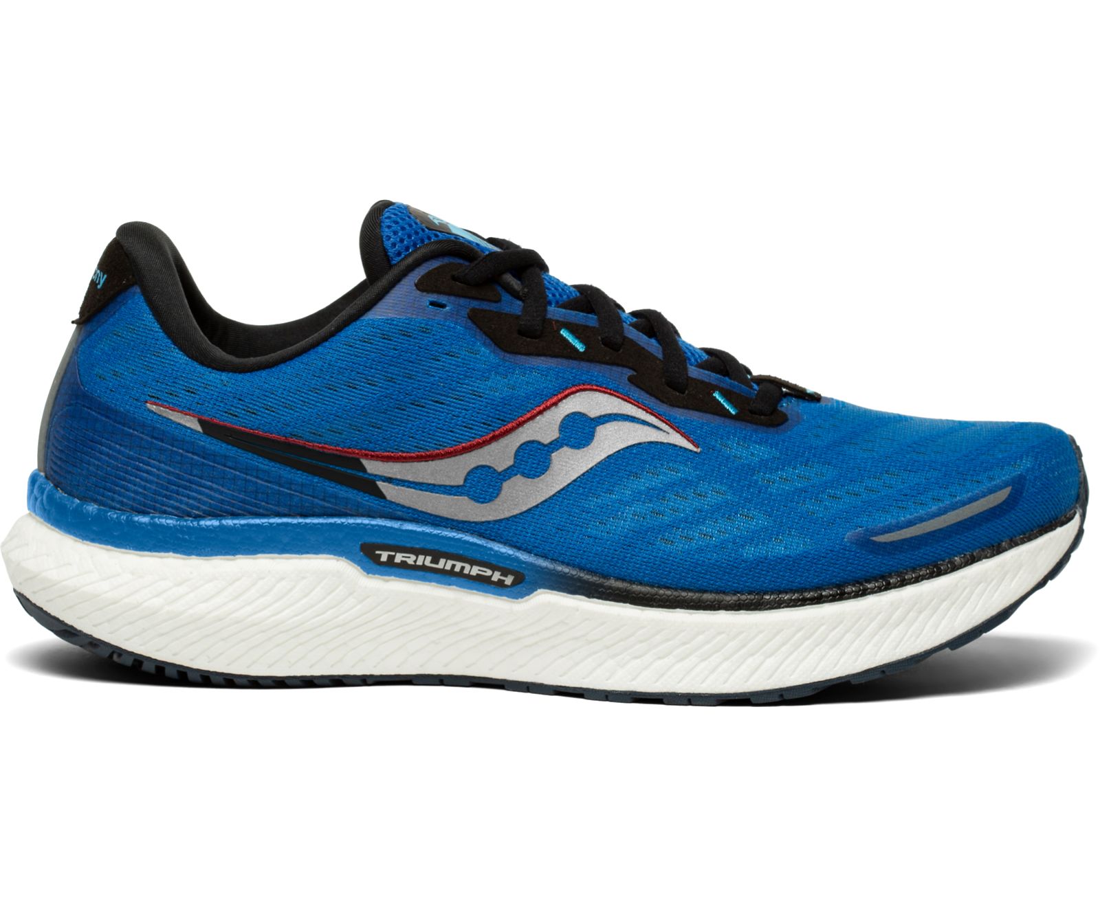 Blue Men\'s Saucony Triumph 19 Running Shoes | ZLHBA0168