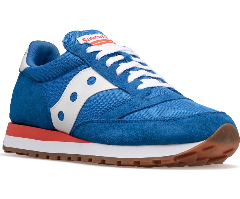 Blue / White / Red Women's Saucony Jazz 81 Originals | ZBJGM6179