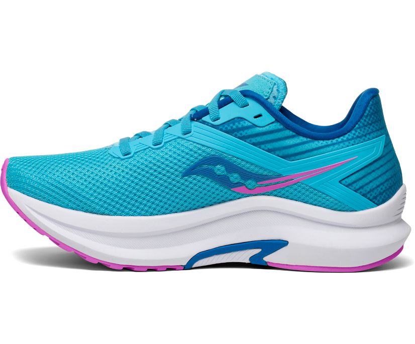 Blue Women's Saucony Axon Running Shoes | XZBOW6249