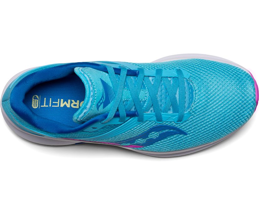 Blue Women's Saucony Axon Running Shoes | XZBOW6249