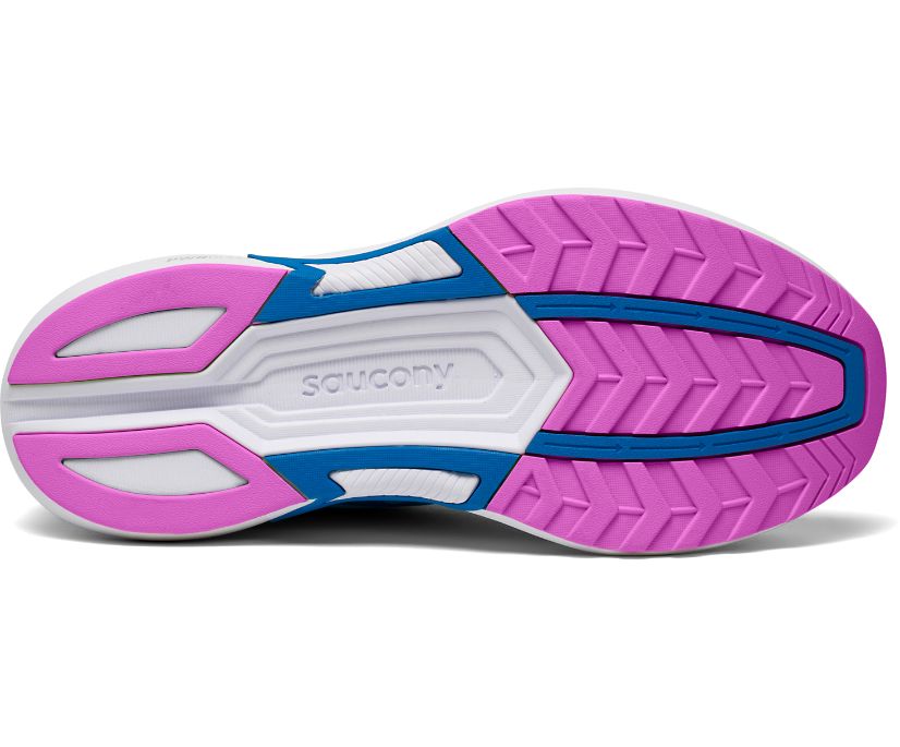 Blue Women's Saucony Axon Running Shoes | XZBOW6249