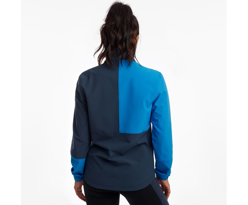 Blue Women's Saucony Bluster Jackets | JLOEB0583