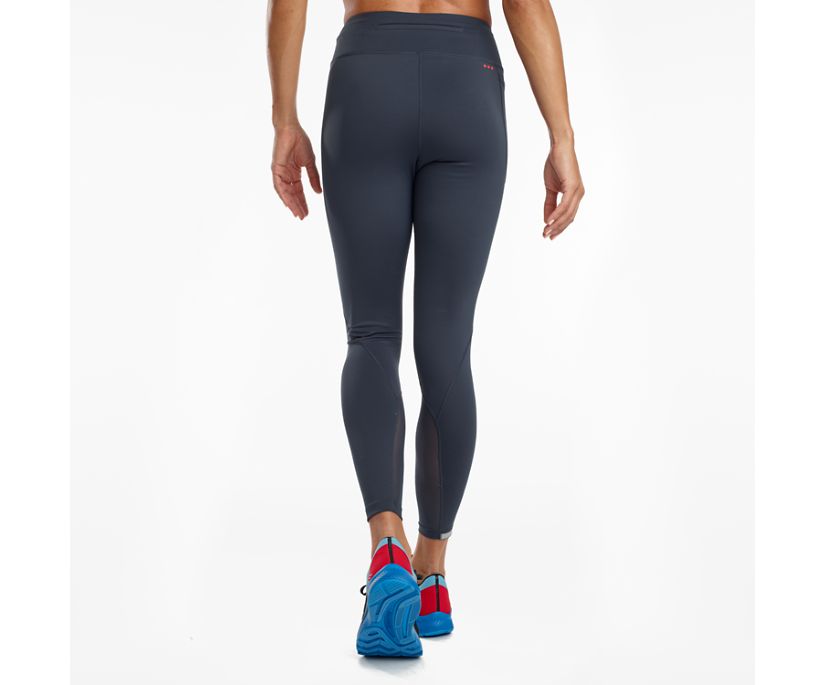 Blue Women's Saucony Fortify High Rise 7/8 Pants | FYKWL4076