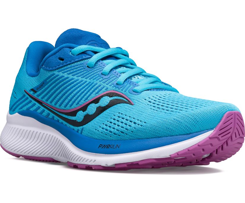 Blue Women's Saucony Guide 14 Running Shoes | OFVST3247