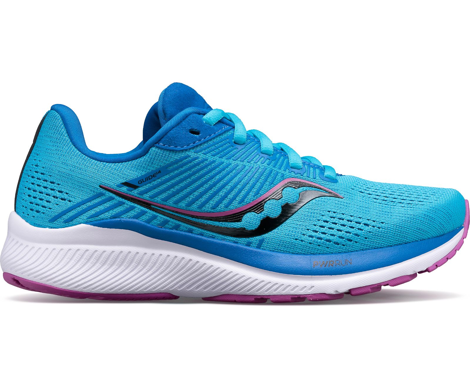 Blue Women\'s Saucony Guide 14 Running Shoes | OFVST3247