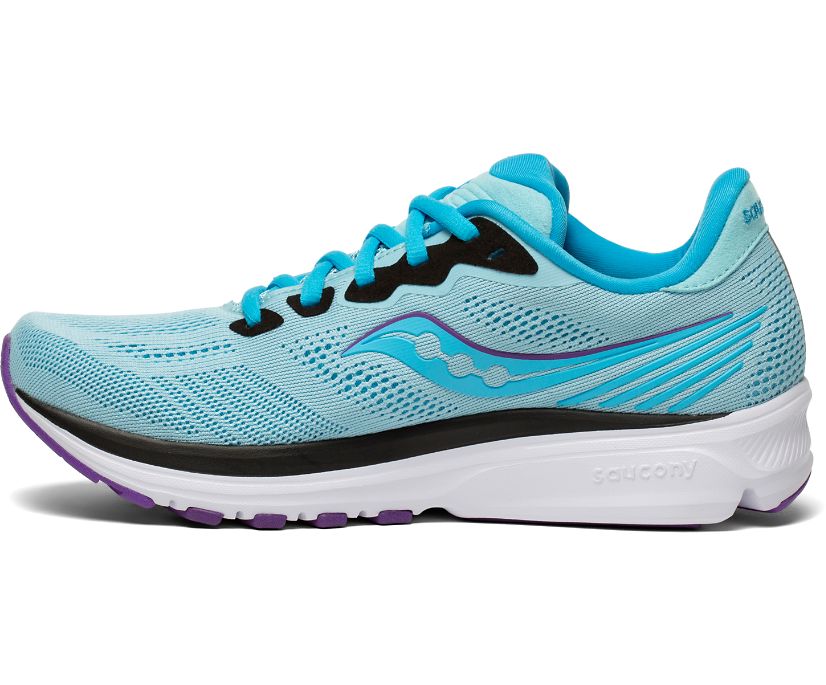 Blue Women's Saucony Ride 14 Running Shoes | RHIJK3570